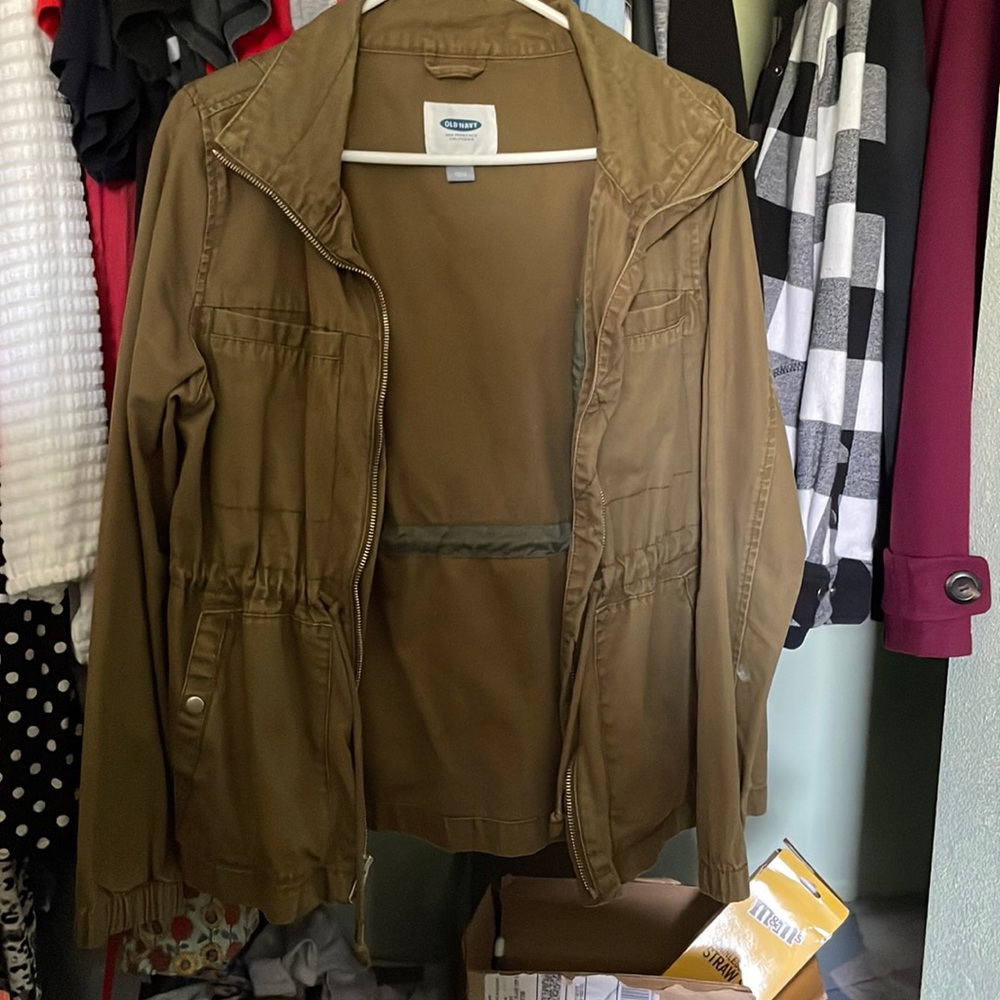 Army Green/Brown Jacket